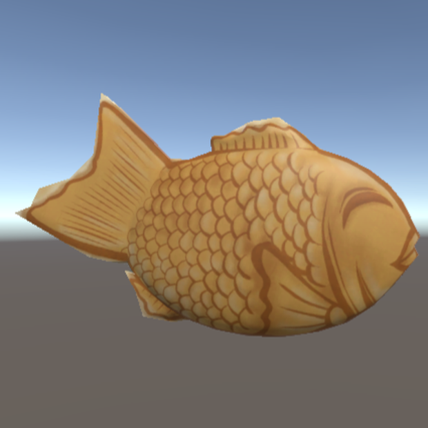 Free 3Dモデル たい焼き タイ焼き 鯛焼き Taiyaki