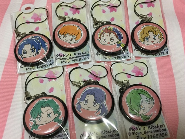 【バラ売り可】遙かなる時空の中で2　ストラップセット ◇遙か48ストラップ 遙かなる時空の中で - Moyo's kitchen - BOOTH