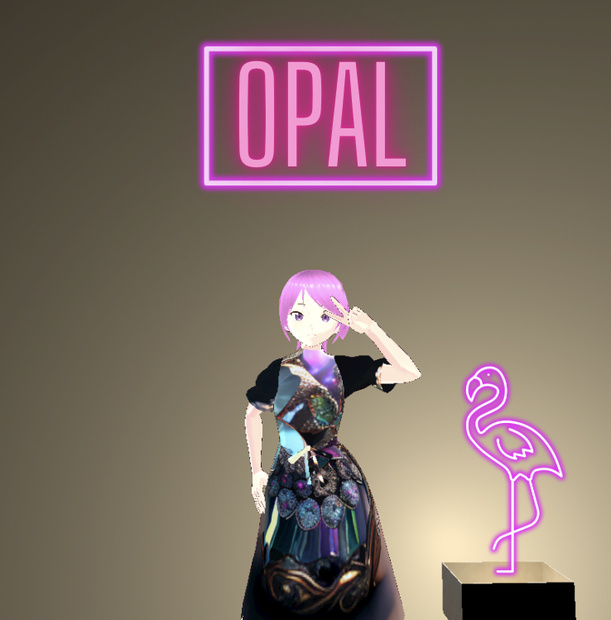 VRChat  PC用オパールちゃん