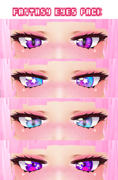 Fantasy Eyes pack [VROID]