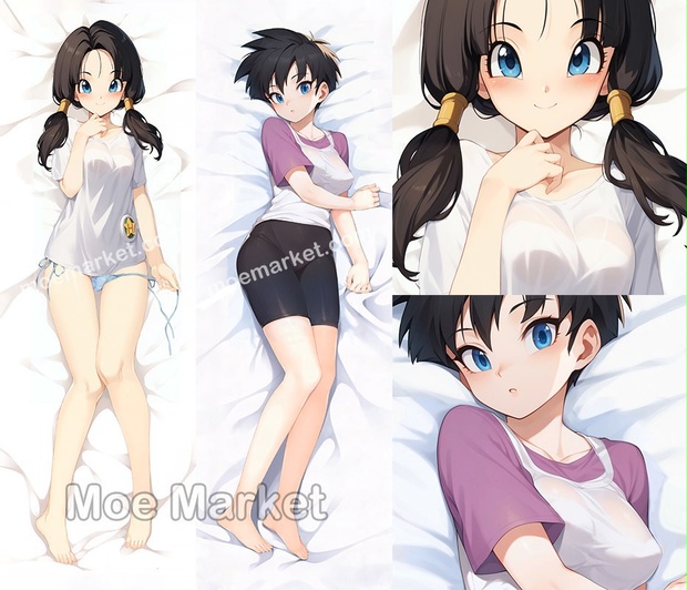 ビーデル (ドラゴンボール) 抱き枕カバー / Videl (DRAGONBALL) Dakimakura - moemarket - BOOTH