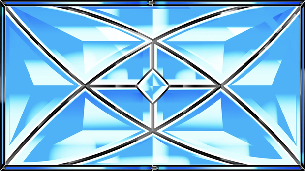【トランジション】つやつやスタンドグラス