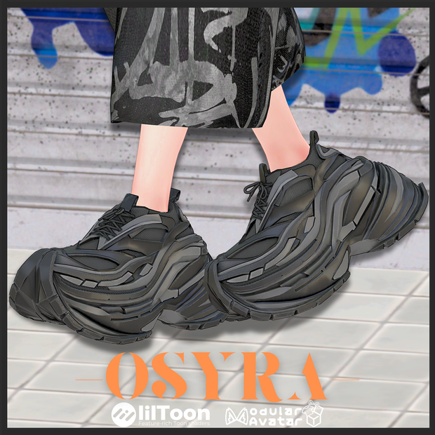 【靴単体】-Osyra-【13アバター対応】