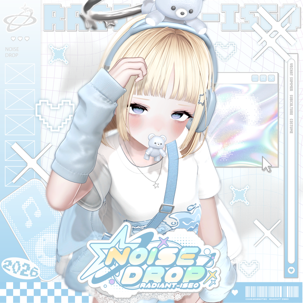 【💟💫NOISE DROP💫💟】 18アバター対応Radiant-iseo