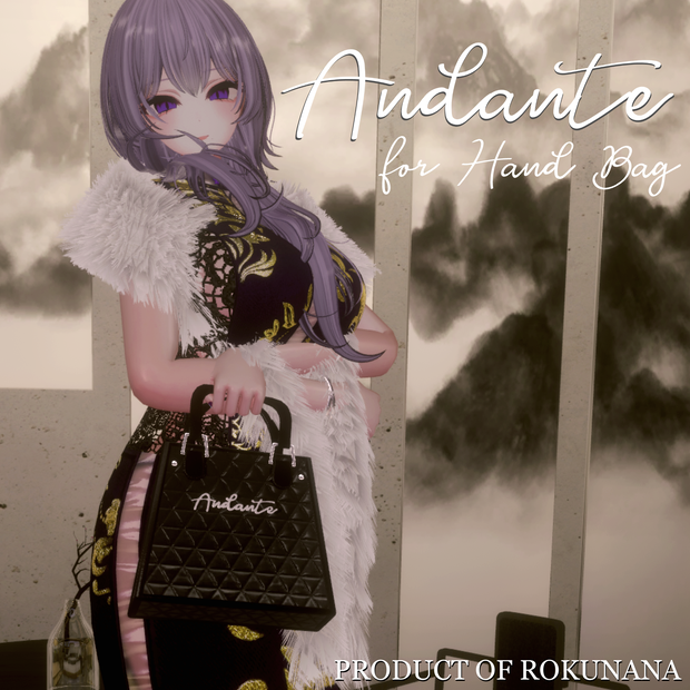 『Andante』-for Hand Bag-