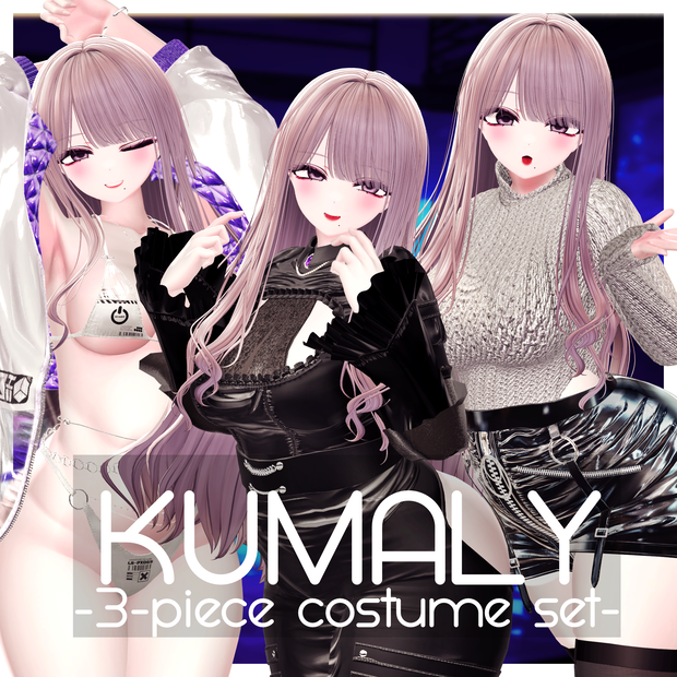 クマリ対応『-3-piece costume set-』