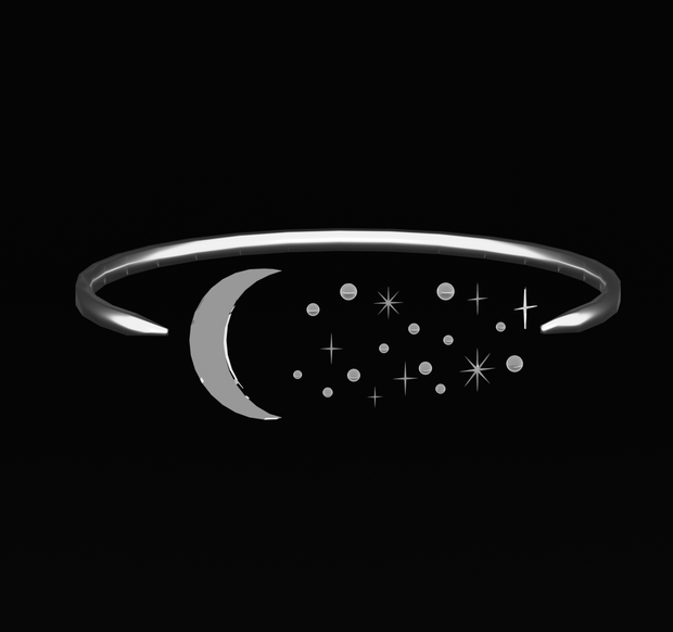 【VRChat】🌙 AURORA 星屑Moon Ring 🌙