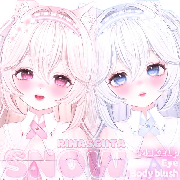 【リナシータ | Rinasciita】SNOW Makeup+Eye+Body blush