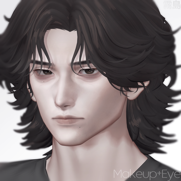 【霧島/KIRISHIMA】Makeup+Eye Texture