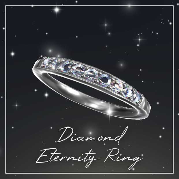 【無料/Free】Diamond Eternity Ring【VRChat】