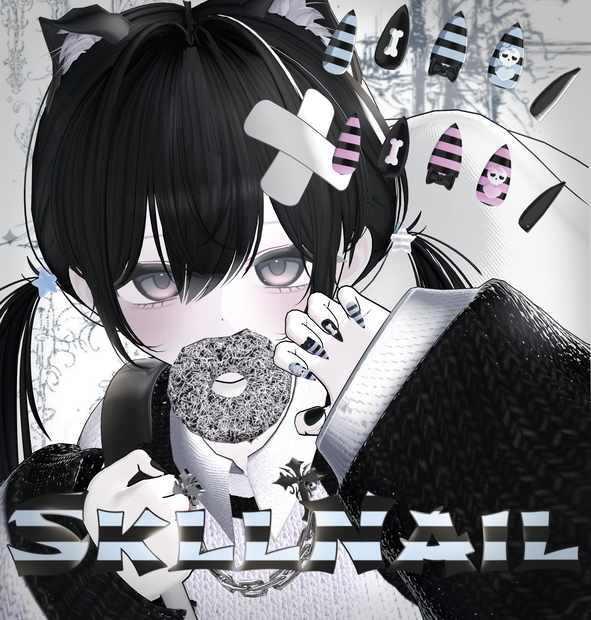 【無料/free】 SkllNail🦴9アバター対応