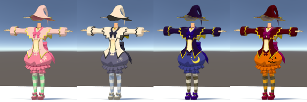魔女っこ衣装（サポート外）