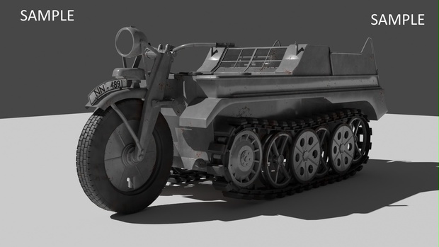 Kettenkrad in Detail　ケッテンクラート 332e614f-680c-47c1-ba8f-