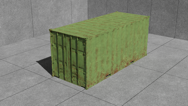 container/コンテナ/3DCGモデル/blender