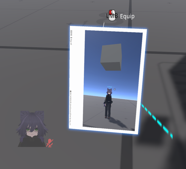 【FREE】頭の上にオブジェクトを表示するシステム