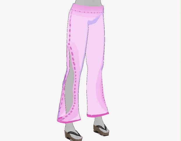 melt the lady back slit pants パンツ 