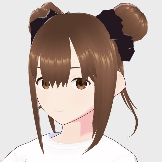 ✧⋆̩セン☽⋆゜さん専用 お団子固定 ① お団子ちゃん【VRoidStudio正式版ヘアプリセットカスタムアイテム