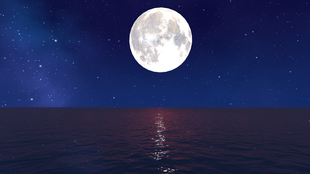 RealisticMoon｜NASA公式テクスチャ使用 リアル月球プレハブ【無料 / Free】