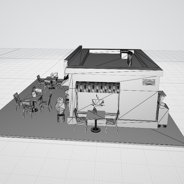 3d 店　