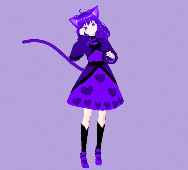 Cathy the cat girl VRM 