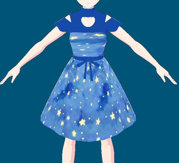 The Shinning Stars Dress