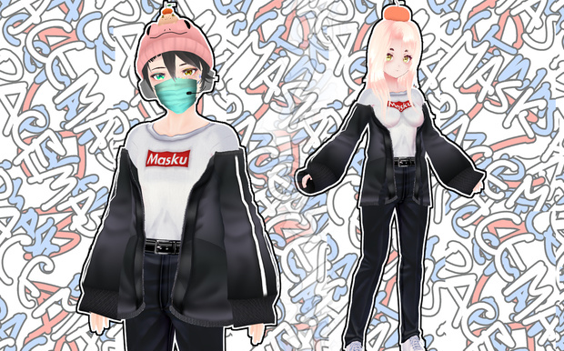 Box Logo Shirt w/ Hanging Jacket