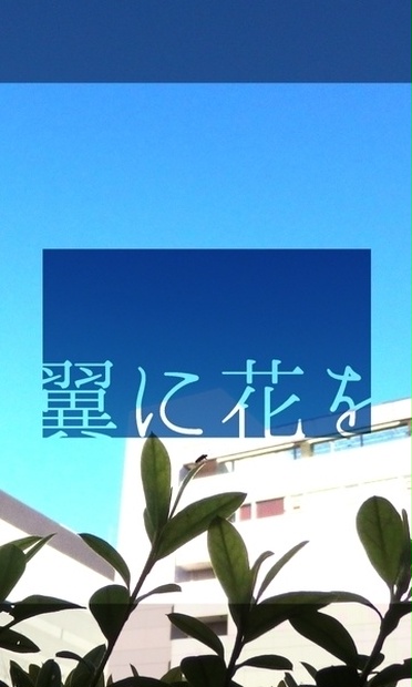 二次創作 翼に花を 融けた金平糖 Booth