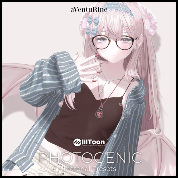Photogenic Material Preset & Fakeshadow Maker【lilToon】