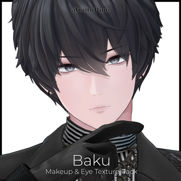【獏/Baku専用】Makeup & Eye Texture Pack