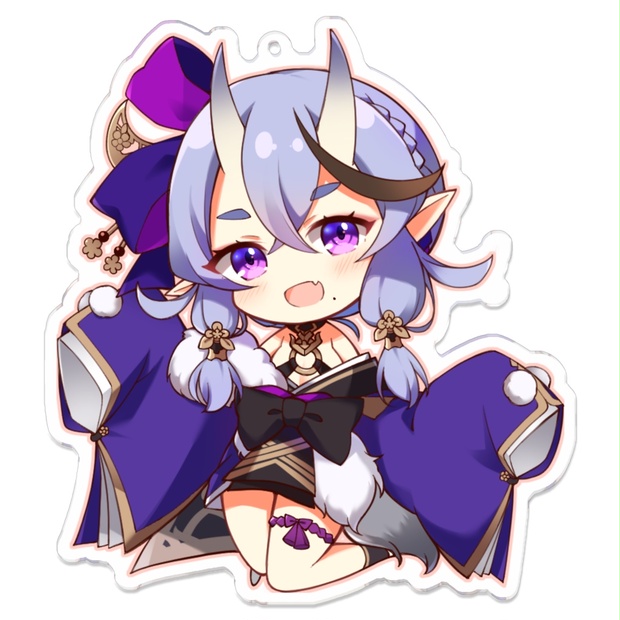 非公式】竜胆尊 アクリルキーホルダー【にじさんじ】 - 釜かに