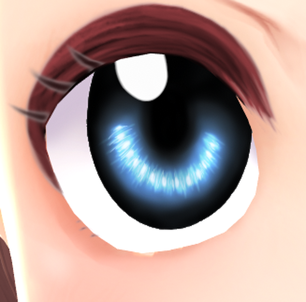 Blue Vroid Eyes