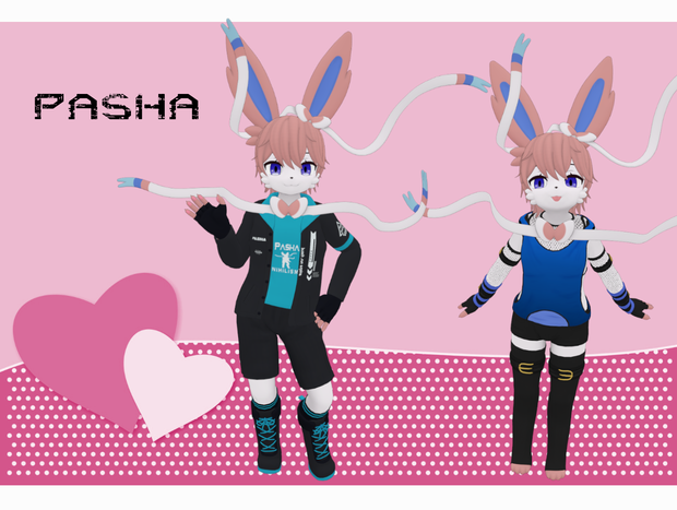 3D モデル Pasha