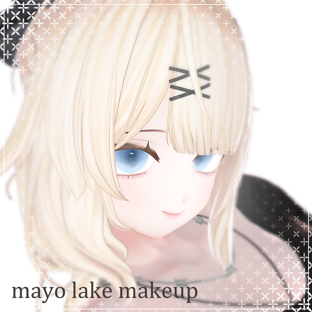 mayo lake makeup + Blendshape + lake eye texture 9colors