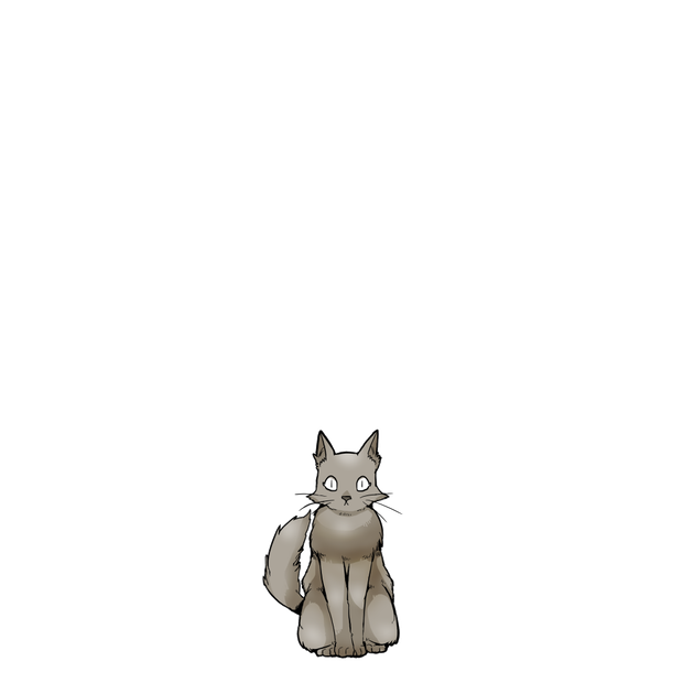 フリー素材（猫2種類）