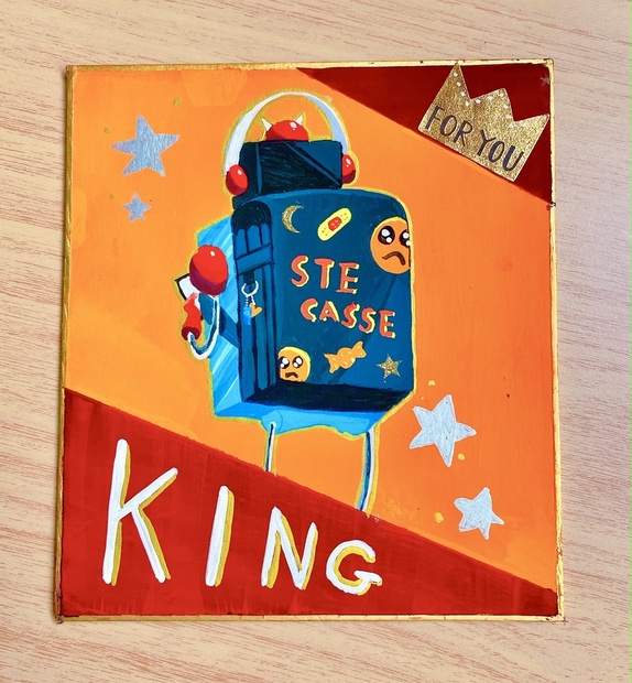 ステカセ色紙 アナログ情報局 Booth