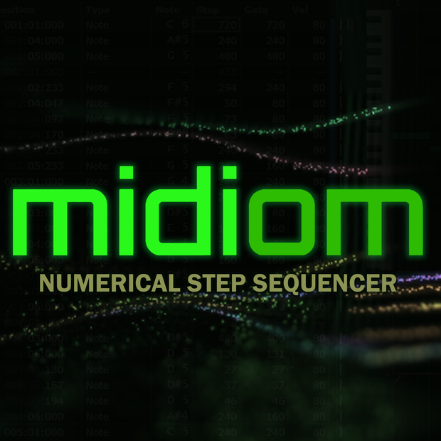 midiom v2 - ピアノロール・リズム・数値入力 MIDI シーケンサ