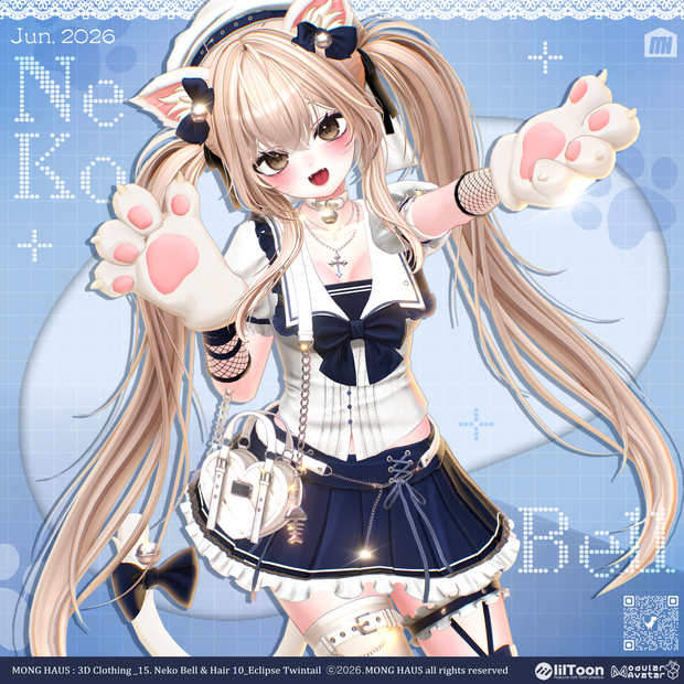 【15アバター対応】Neko Bell🔔