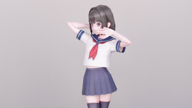 ペパクラデザイナー用3DCGモデルデータ　試験モデルD013　PDO,OBJ