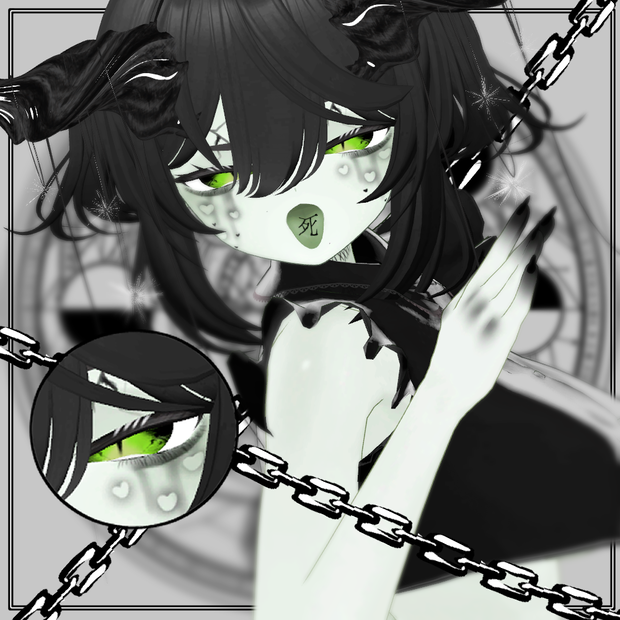 【桔梗-kikyo】🎃𝐇𝐚𝐥𝐥𝐨𝐰𝐞𝐞𝐧♦ EYES&NAIL&MAKE UP PACK