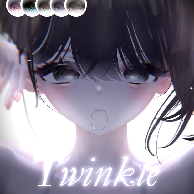 ★ 𝐓𝐰𝐢𝐧𝐤𝐥𝐞 EYES PACK 5アバター対応】