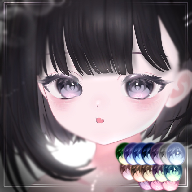 【ショコラ-Chocolat】★ 𝐌𝐀𝐑𝐔 EYES(20colors)&MAKE UP PACK