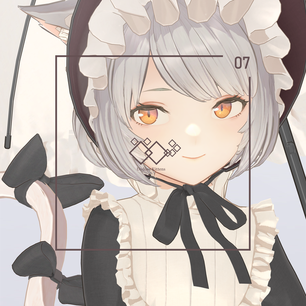 【VRC / VRM 対応3Dモデル】Undone Kittens ver4.05