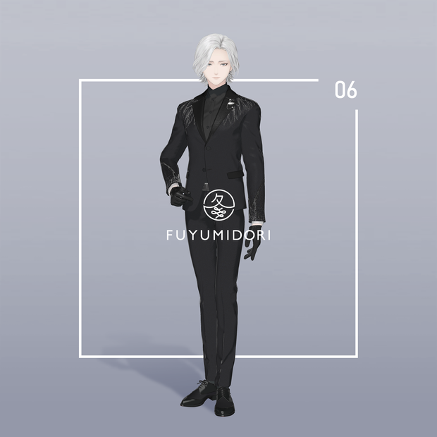 【VRC対応3D服飾モデル】FUYUMIDORI White Swan ver1.07