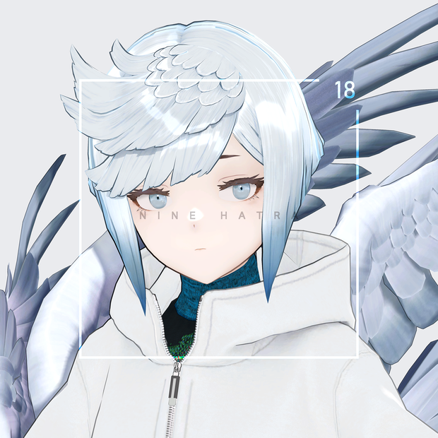 【VRC / VRM 対応3Dモデル】ECHOKEEPER ver1.03