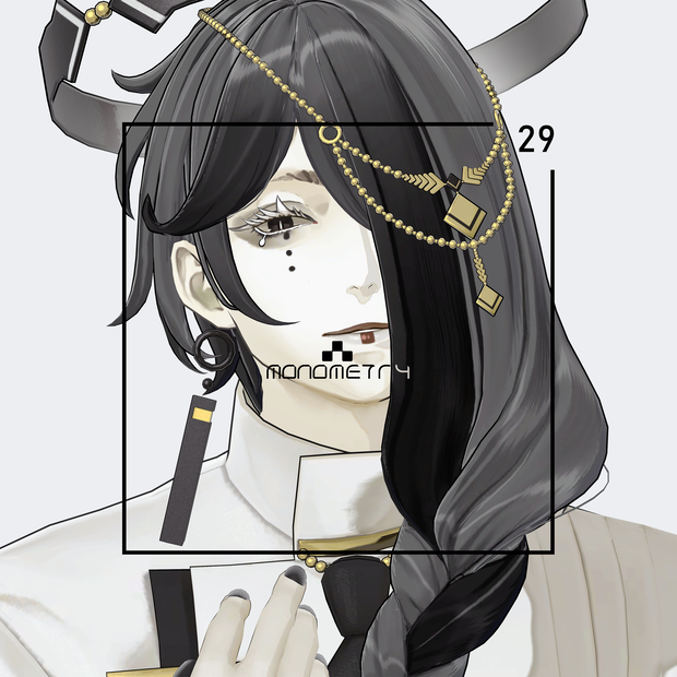 【VRC / VRM 対応3Dモデル】Haysblanks ver1.03