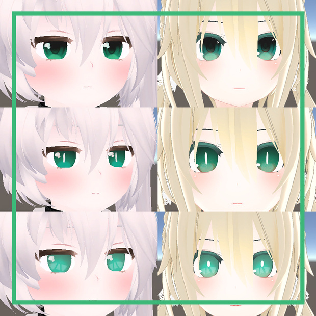 free 【VRC想定】 Eye texture Ver.1