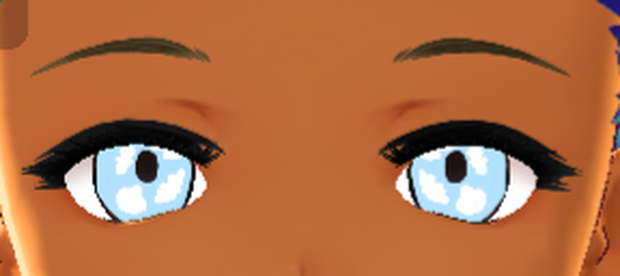 5 very cute eye designs hand drawn for vroid use