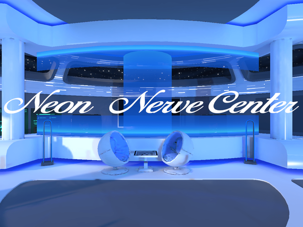 Neon Nerve Center VRCHAT World (PC)
