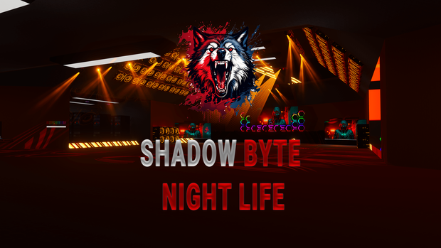 Shadow Byte Night Life - Audio Link - DMX - VRChat Club World