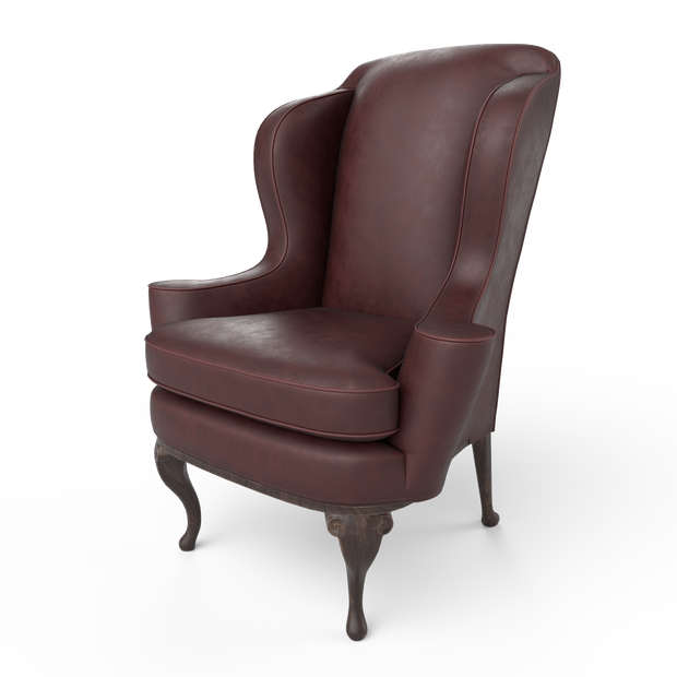Queen Anne Wingback Armchair - クイーンウィングバックアームチェア